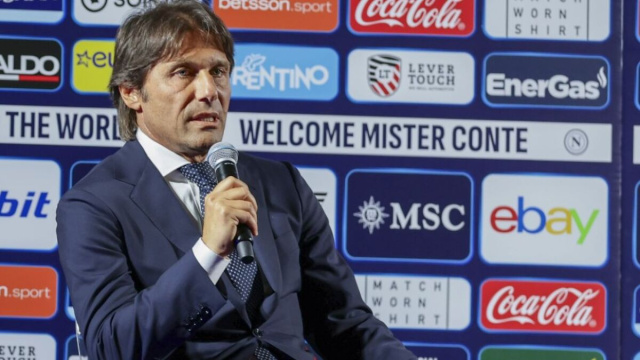Antonio Conte, ex allenatore del Napoli. Foto &copy; RTL
