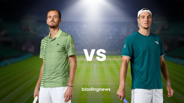 Daniil Medvedev e Jan-Lennard Struff. &copy; Blasting News