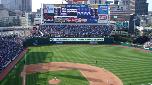 Progressive Field in Cleveland, Ohio