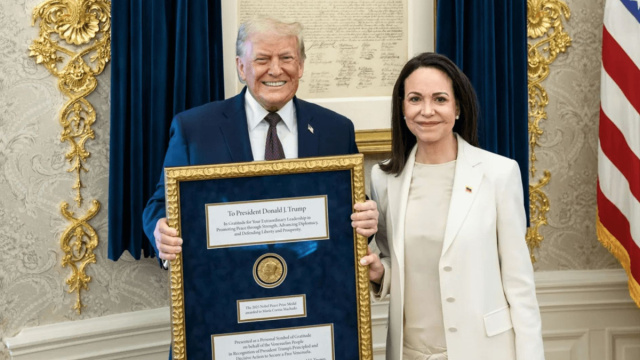 Trump, il Nobel per la Pace non &egrave; suo (nonostante la medaglia ... &copy; Creative Commons