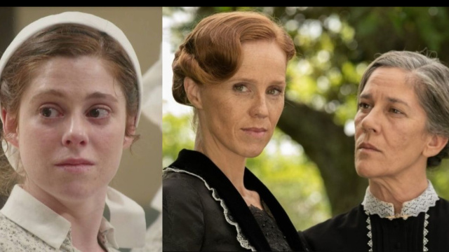 Mar&iacute;a Fern&aacute;ndez, Pia e Petra &ndash; &copy; La Promessa.