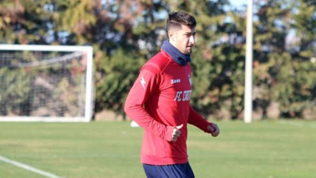 Riccardo Stronati del Crotone - &copy; Facebook / FcCrotone