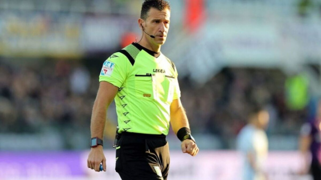 Daniele Doveri, arbitro della sezione di Roma. Foto &copy; AIA