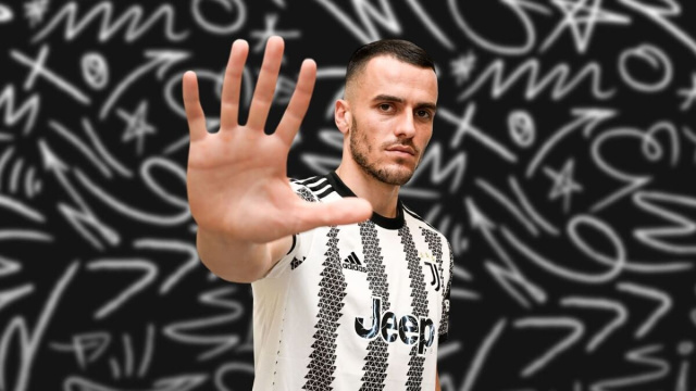 Filip Kostic, esterno della Juventus. Foto &copy; Juventus