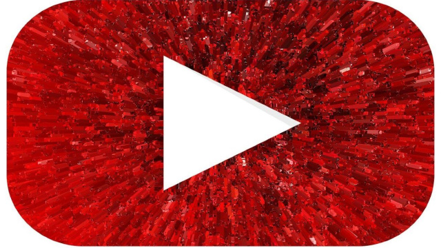 Il tasto play di Youtube (Pixabay).