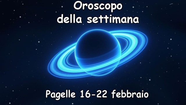 Locandina per l'oroscopo della settimana 16-22 febbraio con pagelle - &copy; Pixabay AI