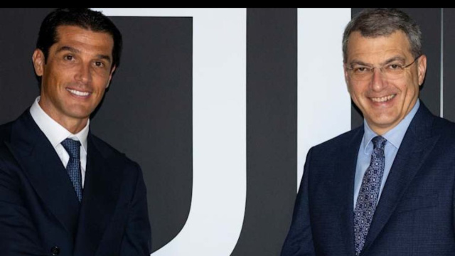 Francois Modesto e Damien Comolli. Foto &copy; Juventus