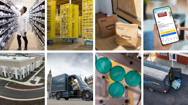 How Amazon is delivering orders faster &copy; Creative Commons