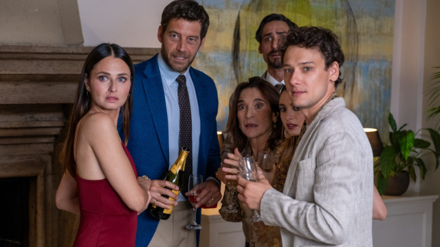 Il cast di Colpa dei sensi &copy; Colpa dei sensi / Mediaset.