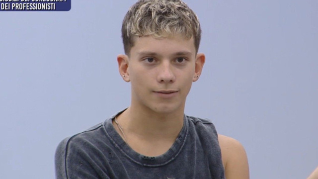In foto Alessio, allievo di Amici &copy; Mediaset