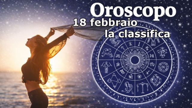 Locandina per l'oroscopo di mercoled&igrave; 18 febbraio e classifica - &copy; Pixabay IA.