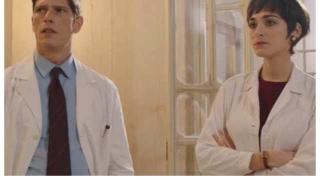 Matteo Martari e Pilar Fogliati &copy;Cuori 3 / Rai.