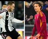 Teun Koopmeiners, centrocampista della Juventus . Foto &copy; Juventus. Daniele Ghilardi, difensore della Roma - Foto &copy; Roma