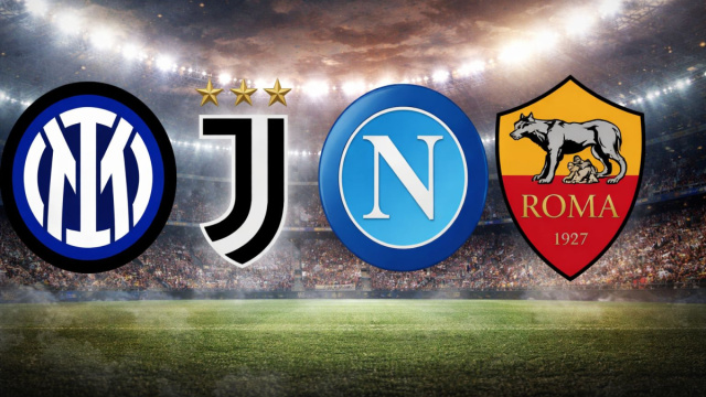 Inter-Juventus e Napoli-Roma. Foto &copy; IA
