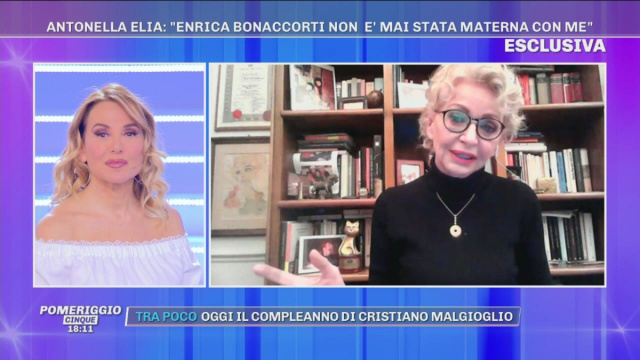 Pomeriggio Cinque: Antonella Elia: "Enrica Bonaccorti non &egrave; mai ... &copy; Creative Commons