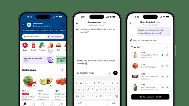 Uber Eats adds AI assistant to help with grocery shopping The Verge &copy; Creative Commons