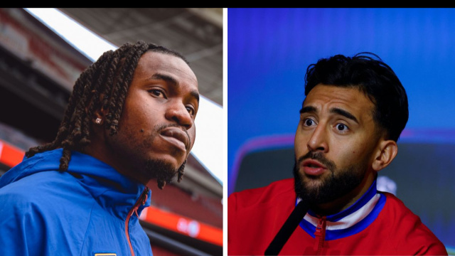 Ademola Lookman e Nico Gonzalez. Foto &copy; Atletico Madrid