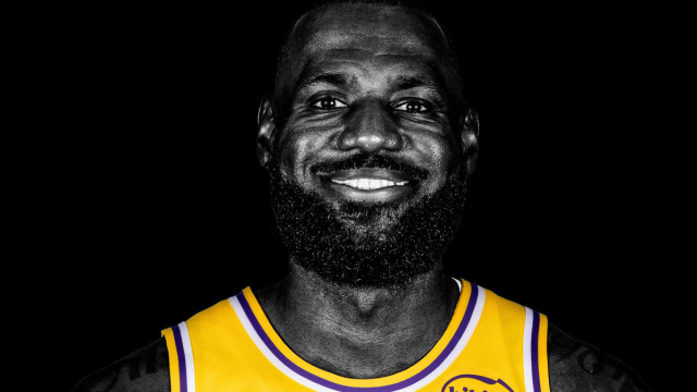 Canvas Lebron James Cleveland Art Los Angeles Lakers LeBron James &copy; Creative Commons