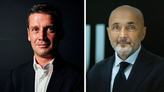 Cristian Chivu, allenatore dell'Inter. Foto &copy; Inter. Luciano Spalletti, allenatore della Juventus. Foto &copy; Juventus