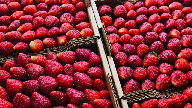 Fusi di pollo alle fragole, buonissima. Foto pexels.com@