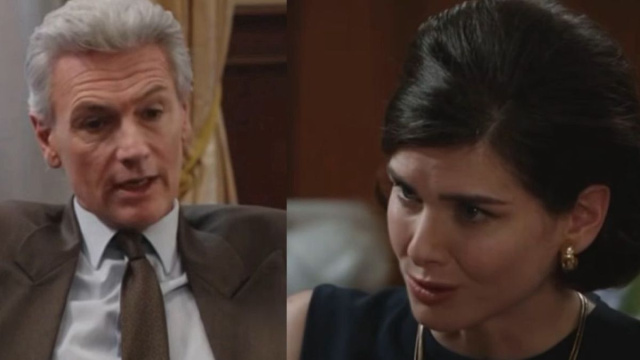 In foto Umberto e Greta &copy; Rai 1