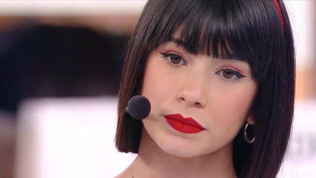 Martina Miliddi ad Amici &copy; Canale 5.