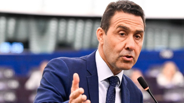 Roberto Vannacci al parlamento Europeo (Wikimedia Commons).