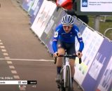 Filippo Fontana, unico elite azzurro ai Mondiali di ciclocross - &copy; Screenshot Eurosport