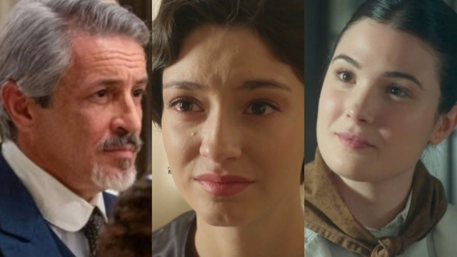 Cristobal, Angela e Virtudes - screenshot &copy; La Promessa.