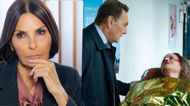 In foto Marina, Roberto e Cristina &copy; Un Posto al sole Rai