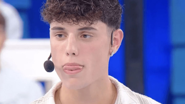 In foto Riccardo, allievo di Amici &copy; Mediaset