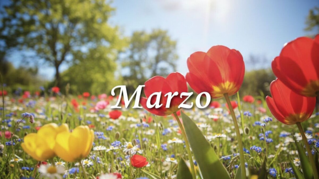 Locandina per l'oroscopo del mese di marzo 2026 - &copy; Gemini IA.