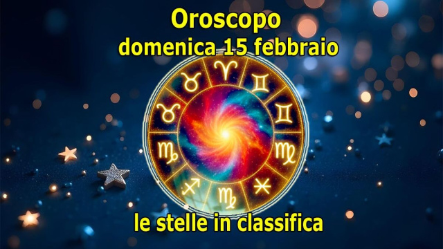 Locandina per l'oroscopo di domenica 15 febbraio 2026 - &copy; Pixabay IA.