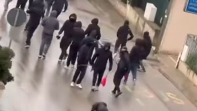 Scontri tra tifosi @ Immagine Facebook Contropiede