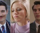 Cesare, Irene e Marcello - screenshot &copy; Rai 1.