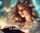 Locandina per l'oroscopo di marted&igrave; 17 febbraio e classifica - &copy; Pixabay IA.