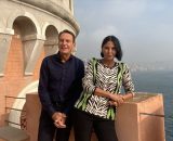 Sul set di Un Posto al Sole: Marina e Roberto &copy;