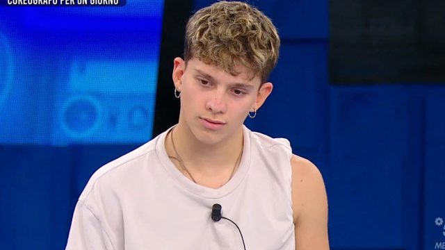 In foto Alessio, allievo di Amici &copy; Mediaset
