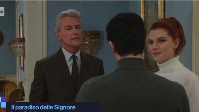 In foto Umberto e Odile &copy; Rai 1