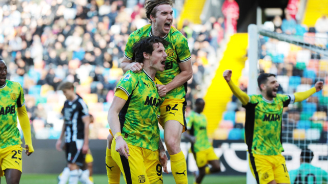 Udinese-Sassuolo 1-2, Laurient&egrave; e Pinamonti ribaltano il risultato ... &copy; Creative Commons