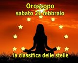 Locandina per l'oroscopo di sabato 21 febbraio 2026 - &copy; Roberta Carsoli.