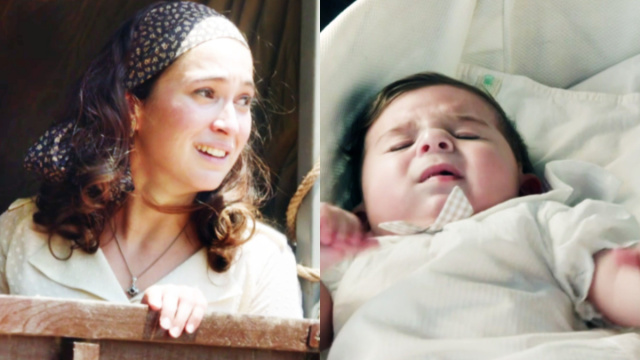 Catalina e suo figlio &copy; La Promessa