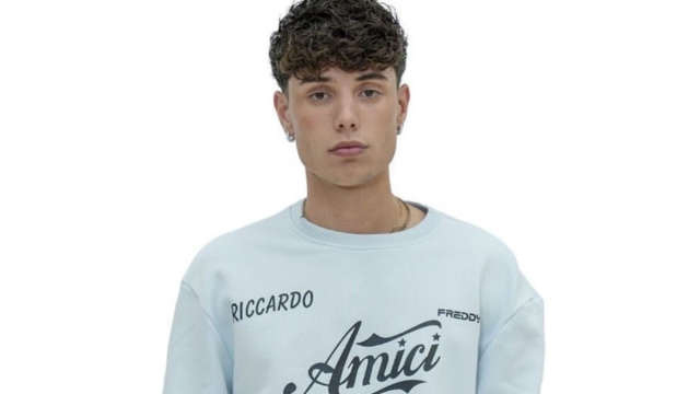 In foto Riccardo, allievo di Amici &copy; Mediaset