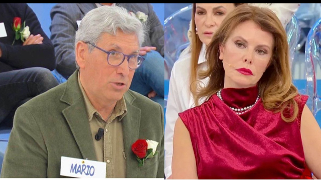 Mario Lenti e Cinzia Paolini &copy; Canale 5.