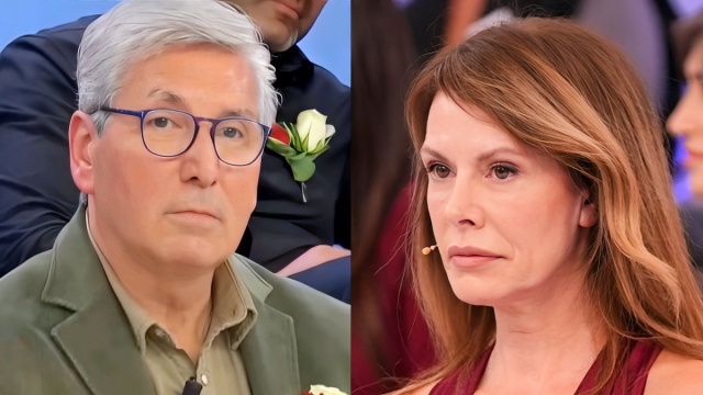 Mario Lenti e Cinzia Paolini - screenshot &copy; Canale 5