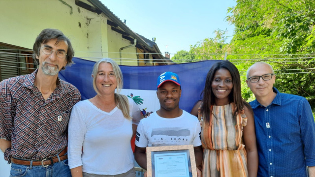 Richardson Viano, primo sciatore di Haiti ai Giochi Olimpici ... &copy; Creative Commons