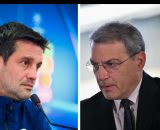 Cristian Chivu, allenatore dell'Inter. Foto &copy; Inter. Damien Comolli, ad della Juventus. Foto &copy; Juventus