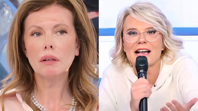 Cinzia Paolini e Maria De Filippi - screenshot &copy; Canale 5