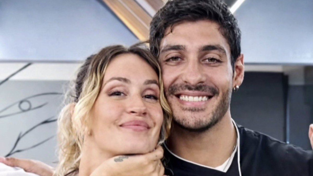 Helena Prestes e Javier Martinez &copy; Instagram.