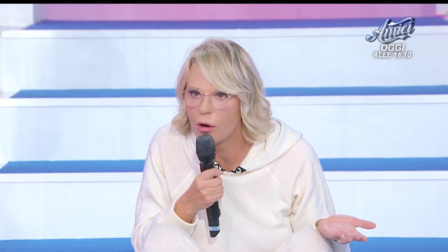 Maria De Filippi - screenshot &copy; Canale 5.